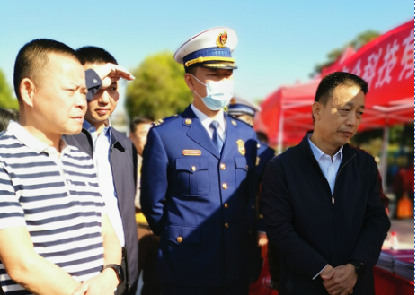 常州启晨视觉设计有限公司参加河源市 2021 年新《安全生产法》 宣传周